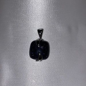 Lia Sophia blackberry genuine goldstone pendant slide 51548